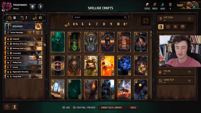 [Gwent] The Top Cards To Craft For Every Faction! (Post Android Release)
