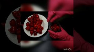 Лучший маринованный острый перец. Пикантная кисло-сладкая закуска чили перец фаршированый сыром