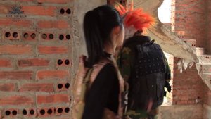 GUGU Nerf War : Two Warrior CID Dragon Fight Dangerous Criminals Shaco Mask Hunter
