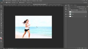 Как убрать лишнего человека на фото в фотошопе за 10 секунд!