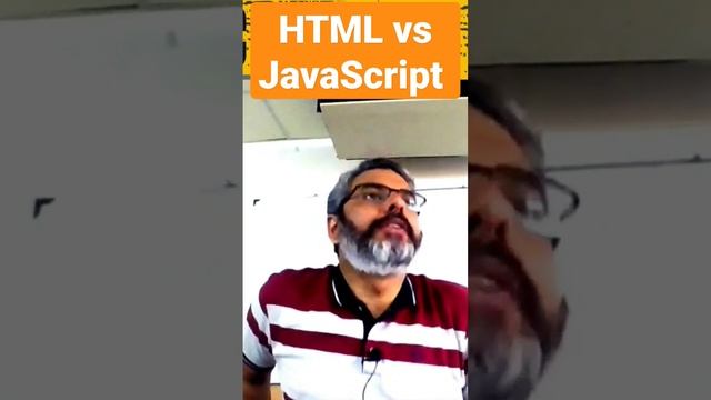 HTML vs JavaScript #javascript #html #htmlcss #coding #programming #inspirational #motivation