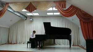 Григорьева Юлия 12 лет. Этюд Я. Сибелиус