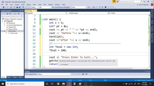 C++ Pointers and Dynamic Arrays смотреть онлайн