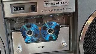 TOSHIBA BOMBEAT 12 RT-8900S Boombox Stereo Radio Cassette Recorder vintage Japan-Япония-1978-1980-го