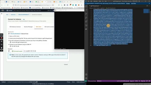 How to fix AWS ssh "ENTER PASSPHRASE FOR KEY" смотреть онлайн