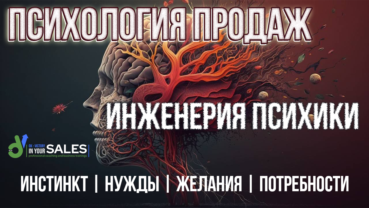 Психология продаж. Инженерия психики | ИНСТИНКТ | НУЖДЫ | ЖЕЛАНИЯ | ПОТРЕБНОСТИ | ПЕРВЫЙ ПО ПРОДАЖАМ