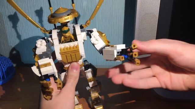 Золотой робот Самоделка LEGO Ninjago смотреть онлайн