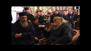 Духовная беседа  Митрополита Онуфрия с игуменом монастыря Дохиар архимандритом Григорием