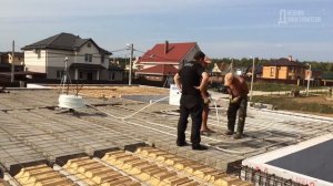 Укладка труб водяного теплого пола UPONOR [Дневник Домостроителя]