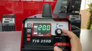 TIG250D--New Digital TIG/MMA/Cold TIG welder