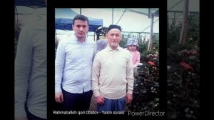 "Yasin" surasi. Rahmatulloh qori Obidov (Рахматуллох кори Обидов)