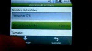 como descargar weather una palicacion del tiempo para telefonos con java