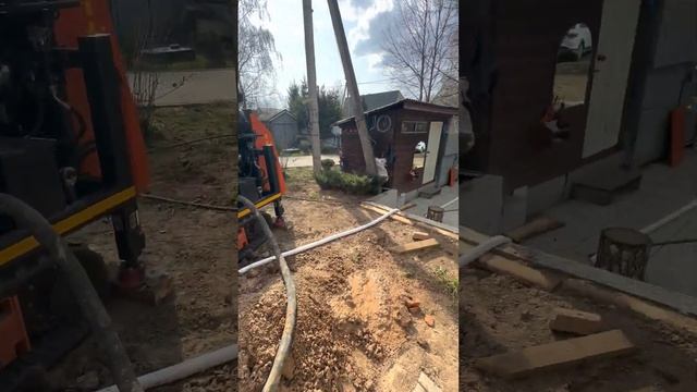 Бурение скважин малогабаритной техникой МГБУ С-200