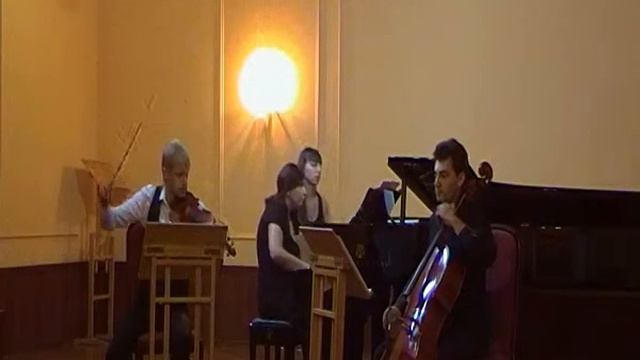 Й. Гайдн Трио  3 ор. 3 C- dur 1ч.