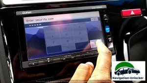Honda Gather VXM 164 VFi Unlock Code password remotely