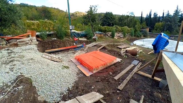 Партенит, день 4, часть 1. Колорирование и пропитка деталей купола смотреть онлайн