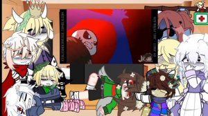 Undertale react to Underverse//request!!