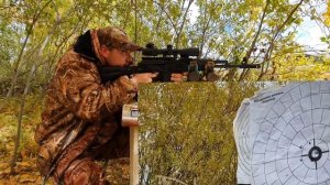 Стреляем с TG2 MAGNUM на 100 метров с ДТК закрытого типа.