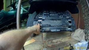 Шиповка гусеницы Варяг 500.