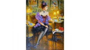 Секреты женской грации в картинах художника  Константина Разумова