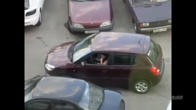 Забыл снять с ручника Приколы смотреть онлайн