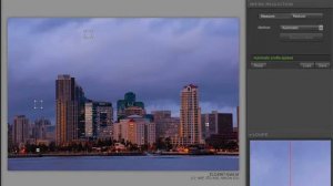 Dfine User Interface in Lightroom