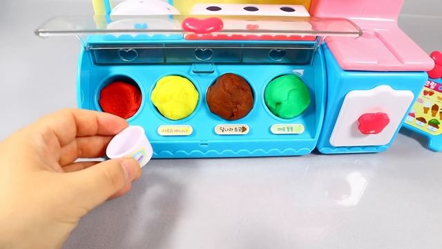 9 Minutes Satisfying with Unboxing Ice Cream Shop Play Doh Miniature Dough Set Store ASMR смотреть онлайн