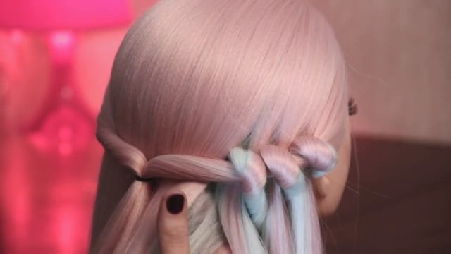 Коса Водопад "Ожерелье" | Авторские причёски | Лена Роговая | Hairstyles by REM | Copyright © смотреть онлайн