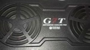 Подставка для ноутбука с охлаждением титан