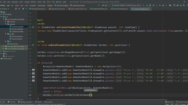 Modern UI/UX Design | RecyclerView | CardView In Android Studio | Food App In Android Studio смотреть онлайн