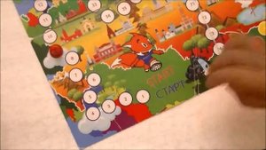 Vlog Настольные игры с кубиком и фишками (Подарок от Аэрофлот)