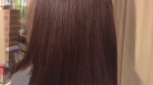 Кератиновое выпрямление волос