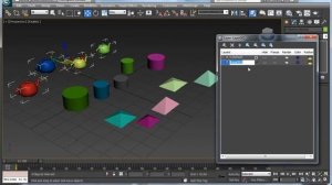 Менеджер слоев в 3ds max