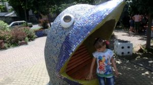 Пейзажная аллея в Киеве. Прогулка выходного дня.