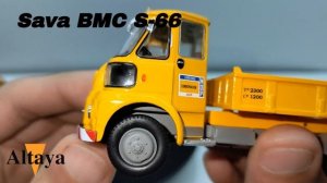 Удивительный грузовик | Обзор модели самосвала Sava BMC S-66 1:43 Altaya