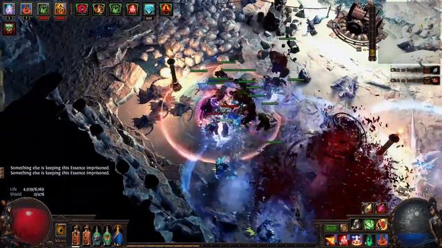Path of Exile 3.4 Delve - Azurite Mine : Time-Lost Cavern with Exalted Orb drop смотреть онлайн