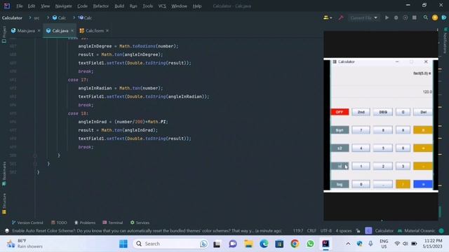 How to make Scientific Calculator in JAVA (Swing GUI) using IntelliJ IDEA ? смотреть онлайн