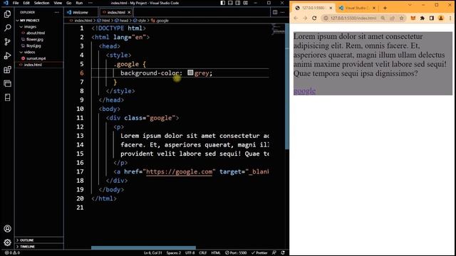 HTML & CSS : About General Containers (Tagalog) #13