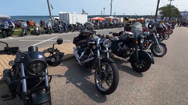 Is this Canada's Largest Motorcycle Rally? Wharf Rat 2023 | Suzuki Boulevard M50