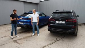 Тюнинг BMW x6 G06 и BMW x5 G05 | Сравнение и обзор стайлинг-комплектов LARTE Perfomance | Тест драй