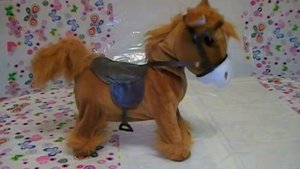 Танцующая лошадь игрушка Dancing horse toys Анимированная игрушка - лошадка танцует