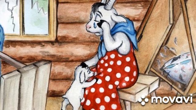 Сказки на ночь. Волк и семеро козлят. Рассказывает Анастасия Тюрина. смотреть онлайн