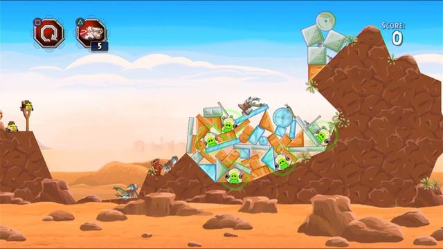 Julian Smith Play's Angry Birds Star Wars On PS3