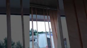 Вертикальные жалюзи из двух карнизов!