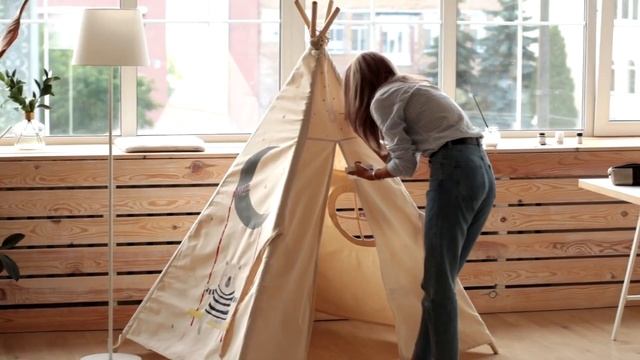 Детский Вигвам своими руками | Yoko - собственное производство смотреть онлайн