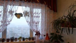 продолжаю эксперементировать с дизайном тюлей на окнах