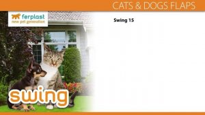 Врезные дверки Ferplast Swing для кошек и собак
