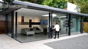 Крупноформатные створки Keller minimal windows.