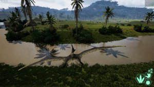 The Isle EVRIMA / Птеранодон / Вылечил отравление / Игры с Карнотаврами / Полет на "край света"