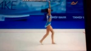 Дина Аверина мяч наоборот